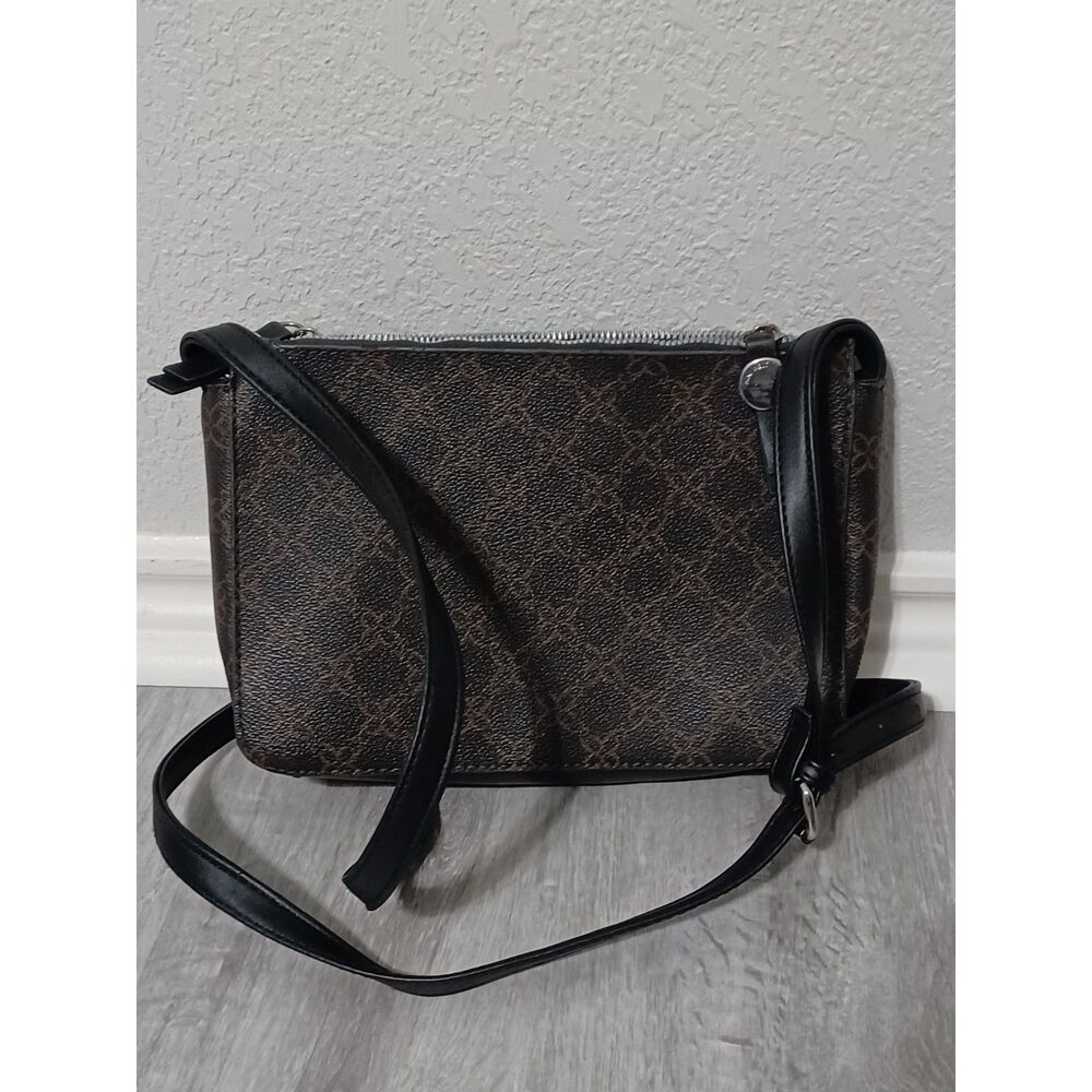 NINE WEST Two-Toned Brown Tote Bag & Crossbody Set - Picture 6 of 7